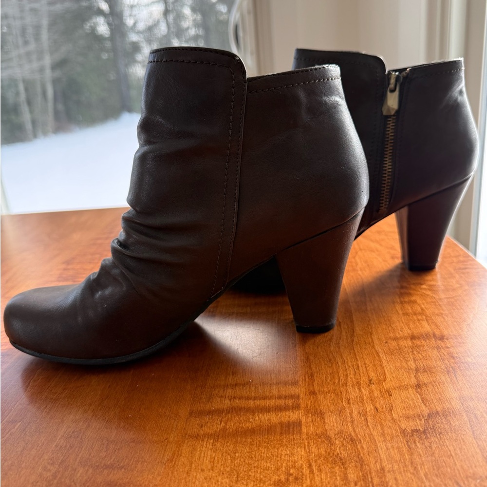 Fergalicious  brown booties